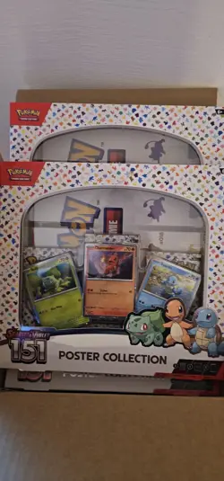Pokemon Scarlet & Violet 151 Poster Collection Box (Full Case) Lot of 6 - Image 1