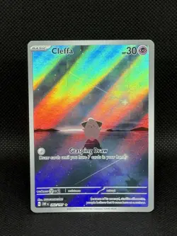Cleffa 202/197 Pokemon Obsidian Flames Illustration Rare Near Mint - Image 1