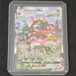 Rayquaza VMAX 218/203 Secret Rare Alt Art Holo Rapid Strike Evolving Skies - Image 1