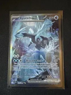Pokemon Kyurem ex 165/086 Sv: Black Bolt Special Illustration Rare Holo EN - Image 1