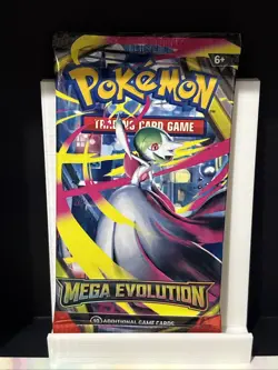 Pokemon TCG Mega Evolution Booster Pack - Sealed - Image 1