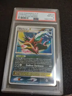 Darkrai LV.X DP19 Diamond and Pearl Holo Black Star Promo Pokemon TCG 2008 PSA 8 - Image 5