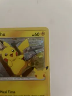 Pokemon Pikachu 25/25 HOLO 25th Anniversary McDonalds 2021 LP - Image 3