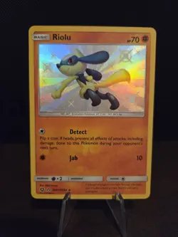 Pokemon Riolu SV21/SV94 Hidden Fates Shiny Vault Shiny Holo 🌟Pack Fresh🌟 - Image 1