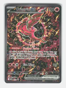 Pokemon TCG Oricorio ex 024 Mega Evolutions – Black Star Promo – NM - Image 1