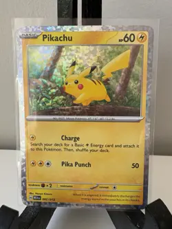 Pikachu - Confetti Holo - 2/15 McDonalds Promo - Pokemon TCG - 2024 LP - Image 1