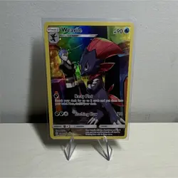 Pokemon TCG Weavile Cosmic Eclipse Secret Rare Holo English - Image 1