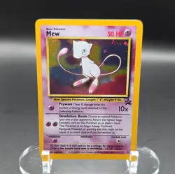 Mew Wotc Promo Holo #8 2000 English 50 HP Wizards of the Coast Pokemon TCG - Image 1
