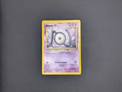 Pokemon TCG Unown N Neo Destiny 50/75 Unlimited Uncommon Near Mint - Image 1