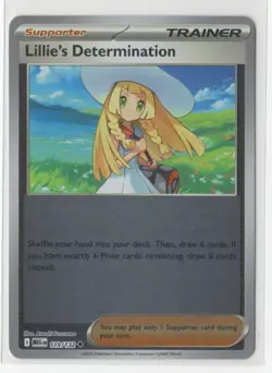 Pokemon Mega Evolution - 119/132 Lillie's Determination Reverse Holo - Image 1