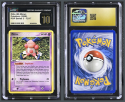 CGC Prestine 10 Pokemon TCG Ditto (Mr. Mime) 012/017 POP Series 3 - Image 1