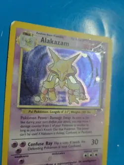 Pokemon TCG Alakazam Base Set 1/102 Holo Unlimited Holo - Image 2