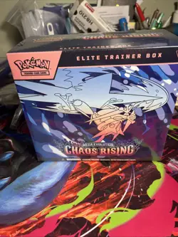 Pokemon Chaos Rising ETB Factory Sealed Box Brand New Factory Sealed TCG New - Image 1