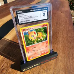 CGC NM/MINT 8 HOLO Chimchar Pokemon 2007 Black Star Promos:Diamond & Pearl: DP02 - Image 1