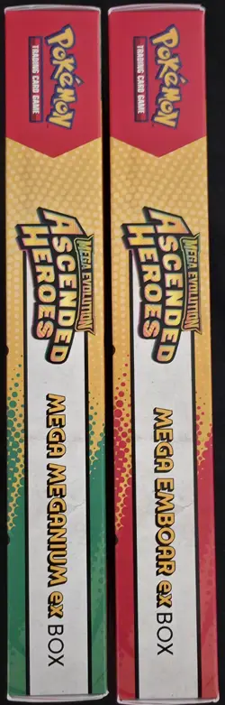 Pokemon TCG Ascended Heroes Ex Box, Mega Meganium, Mega Emboar Sealed. - Image 5