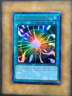Yugioh Super Polymerization DUDE-EN040 Ultra Rare 1st Ed NM - Image 1