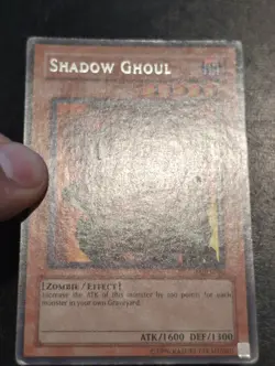 Yu-Gi-Oh! RARE CARD SHADOW GHOUL MRD-090 1996 VINTAGE PRINT MP - Image 2