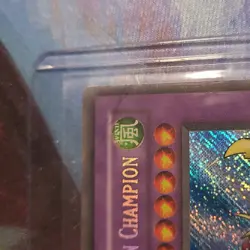 Yu-Gi-Oh Gaia the Dragon Champion LOB-125 Secret Rare Card NM - Image 3