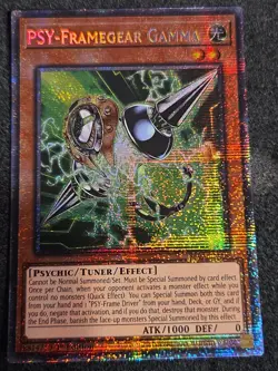 Yugioh RA05-EN006 PSY-Framegear Gamma Starlight Rare Rarity Collection V 1st LP - Image 1