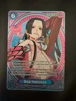 Boa Hancock (SP) EB03-026 Extra Booster: One Piece Heroines Edition Foil Mint - Image 1