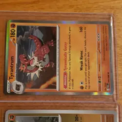 Pokemon TCG Tyrantrum 45/88 Perfect Order Holo Card 045/088. And Tyrunt #44 - Image 4