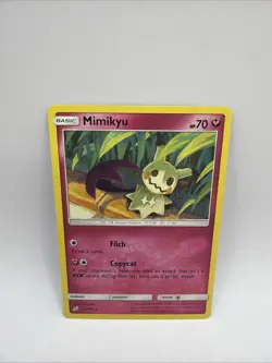 Mimikyu 112/181 - Pokemon Team Up Card - NM Near Mint - Image 1