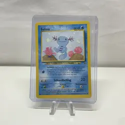 German Felino Wooper Pokemon Card Neo Discovery 71/75 Unlimited LP - Image 4