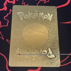 Pokemon Charizard V Evolution 508HP Gold Foil Fan Art Card - Image 2