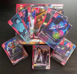 100 Gundam TCG Cards Bulk Lot - Dual Impact [GD02] - C/U/R - 10 GUARENTEED RARES - Image 2