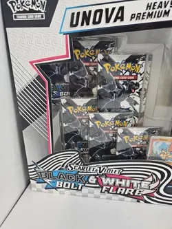 Pokemon Unova Heavy Hitters Premium Collection Black Bolt & White Flare Cards - Image 3