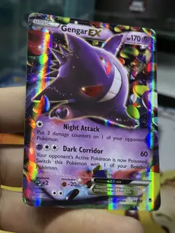 Gengar EX 34/119 XY Phantom Forces 2014 Holo Rare Pokemon Card TCG - Image 5