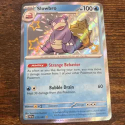 Pokemon TCG Slowbro 117/091 Paldean Fates Shiny Rare Holo Card M/Nm Condition - Image 1