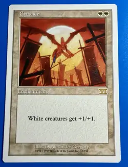 1 BANNED MTG Magic The Gathering Crusades | Classic Sixth Edition 6ED | NM - Image 1