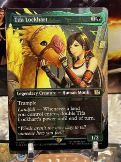 MTG | Tifa Lockhart (✨Chocobo Track Foil✨) [FINAL FANTASY] - Image 1
