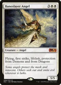 Baneslayer Angel [M21] #6 NM MTG - Image 1