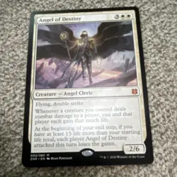 MTG Angel of Destiny Zendikar Rising Mythic 002/280 English - Image 1