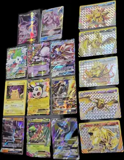 Pokemon Card Lot EX GX VSTAR BREAK Mewtwo Espeon Arcanine Solgaleo - Image 1