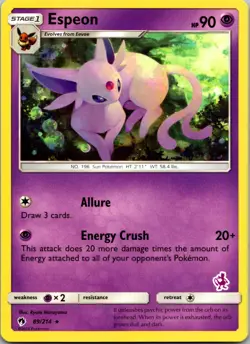 POKEMON ESPEON 89/214 RARE LOST THUNDER NM/M - Image 1