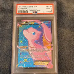 Pokemon Mew EX Full Art RC24/RC25 Radiant Collection Holo PSA 4 - Image 1