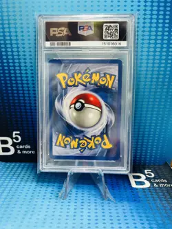 1999 POKEMON GAME ALAKAZAM HOLO BASE SET 1/102 PSA 6 - Image 2