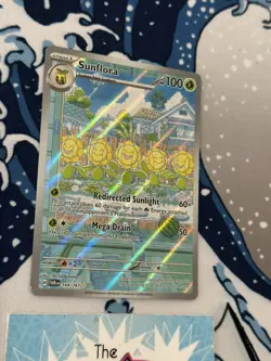 Pokemon Sunflora 169/167 Sv06: Twilight Masquerade Holo IR NM - Image 3