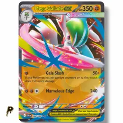 2026 Pokemon Chaos Rising Mega Gallade ex 048/086 Double Rare Holo NM - Image 1