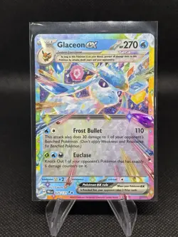 Glaceon ex 026/131 Double Rare Prismatic Evolution Pokemon NM - Image 1