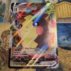 **Morpeko VMAX 038/072 Shining Fates Pokemon TCG Holo Ultra Rare NM** - Image 1