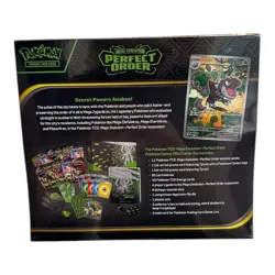 Pokemon Mega Evolution Perfect Order Pokemon Center Elite Trainer Box ETB Sealed - Image 2