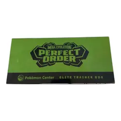Pokemon Mega Evolution Perfect Order Pokemon Center Elite Trainer Box ETB Sealed - Image 5