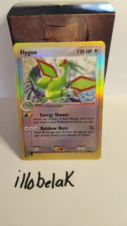 Pokemon Flygon 4/97 Dragon 2003 English Reverse Holo Rare - Image 1