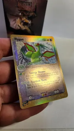 Pokemon Flygon 4/97 Dragon 2003 English Reverse Holo Rare - Image 2