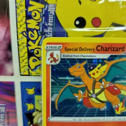 Pokemon TCG Special Delivery Charizard SWSH075 Holo Black Star Promo Sealed - Image 4