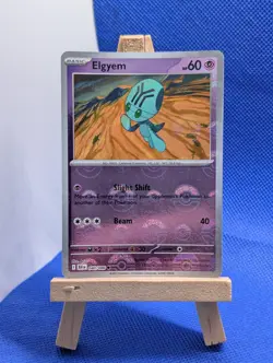 Elgyem 040/086 Pokeball Reverse Holo Black Bolt Pokemon TCG - Image 1